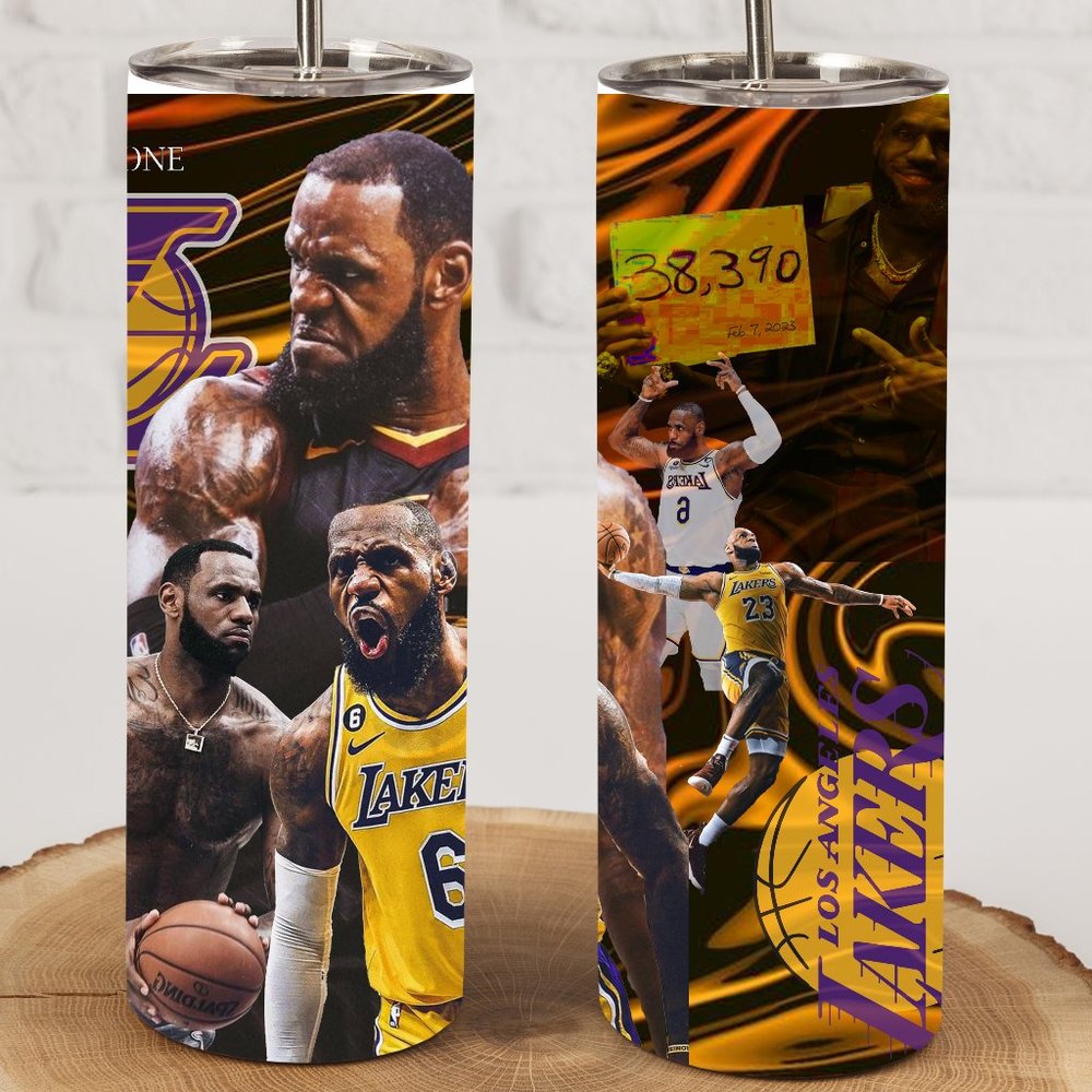 Basketball James inspired drinking Tumblers